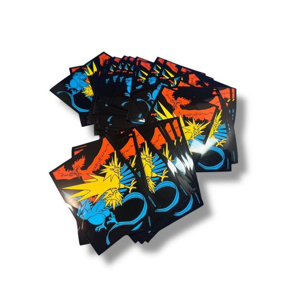 60 Ct Hidden Fates ETB Moltres Zapdos Articuno Card Sleeves - Picture 1 of 3